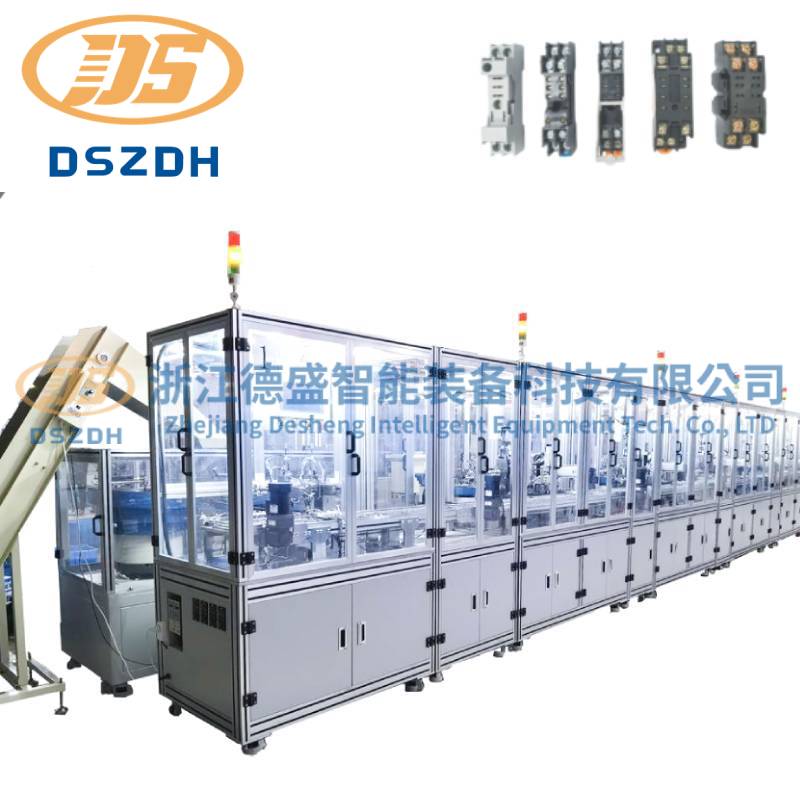 Automatische Produktionslinie für Relaissockel